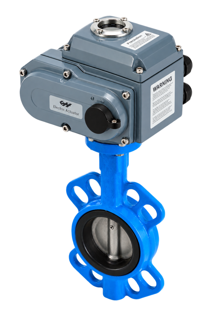 Electric Butterfly Valves — representative configuration