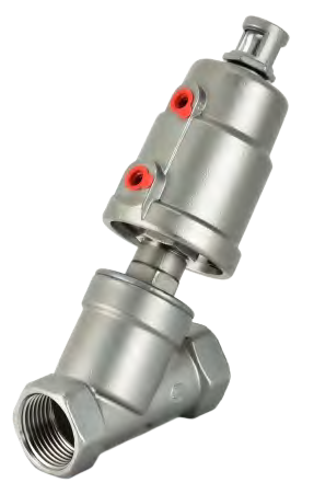 Pneumatic Angle Seat Valve