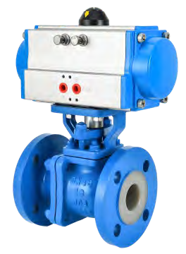 Pneumatic Lined Ball Valve