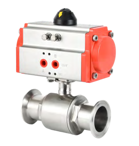 Pneumatic Sanitary Ball Valve