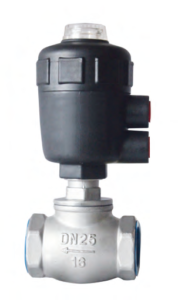 Pneumatic T-Pattern Piston Valve - representative configuration