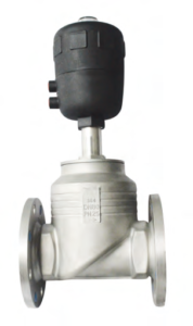 Pneumatic T-Pattern Piston Valve - representative configuration