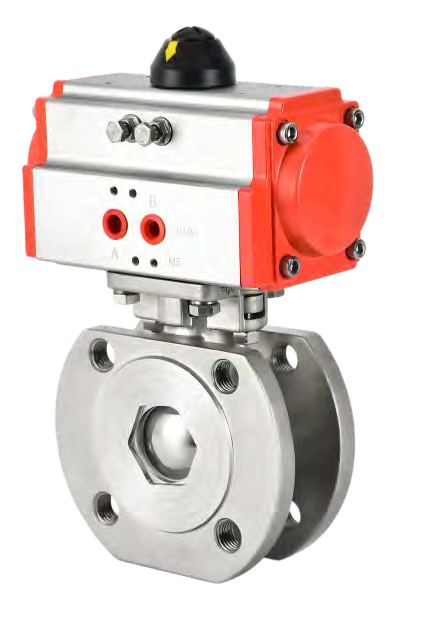 Pneumatic Thin-Pattern Ball Valve