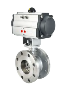 Pneumatic Triple-Offset Butterfly Valve - representative configuration