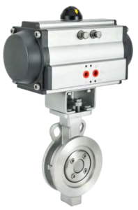 Pneumatic Triple-Offset Butterfly Valve - representative configuration